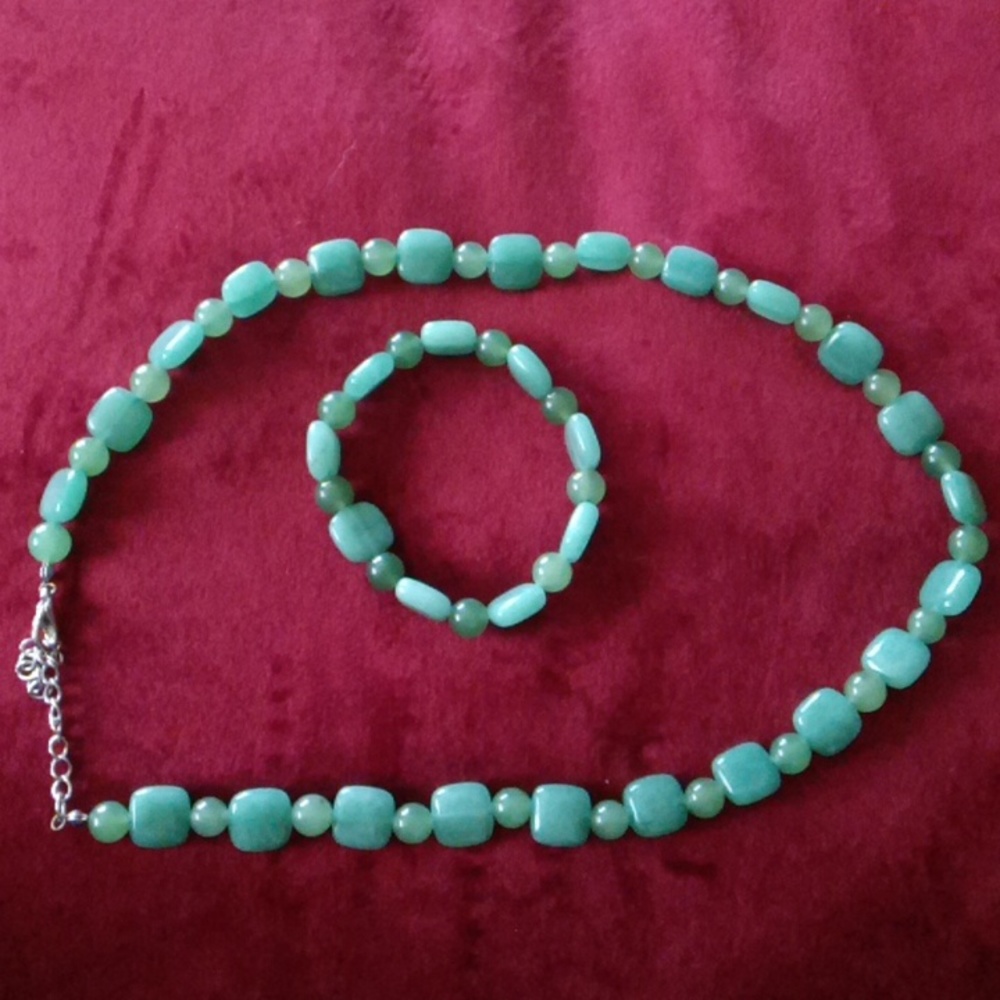 Jade Green Necklace